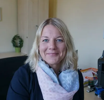 Porträt Sandra Schlumbom